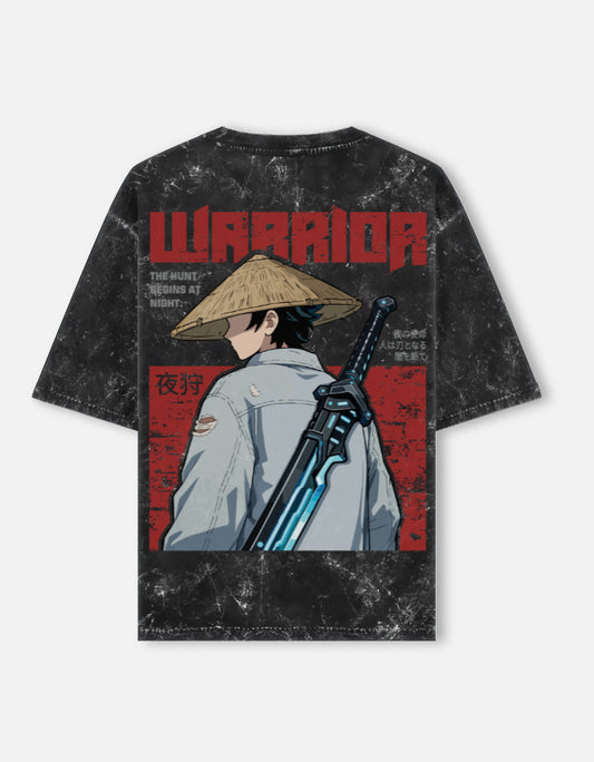 The Shadow Warrior : FIERY - Unisex T-Shirt (ACID WASHED EDITION)