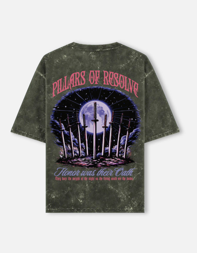 The Nine of Swords - Unisex T-Shirt (ACID WASHED EDITION)